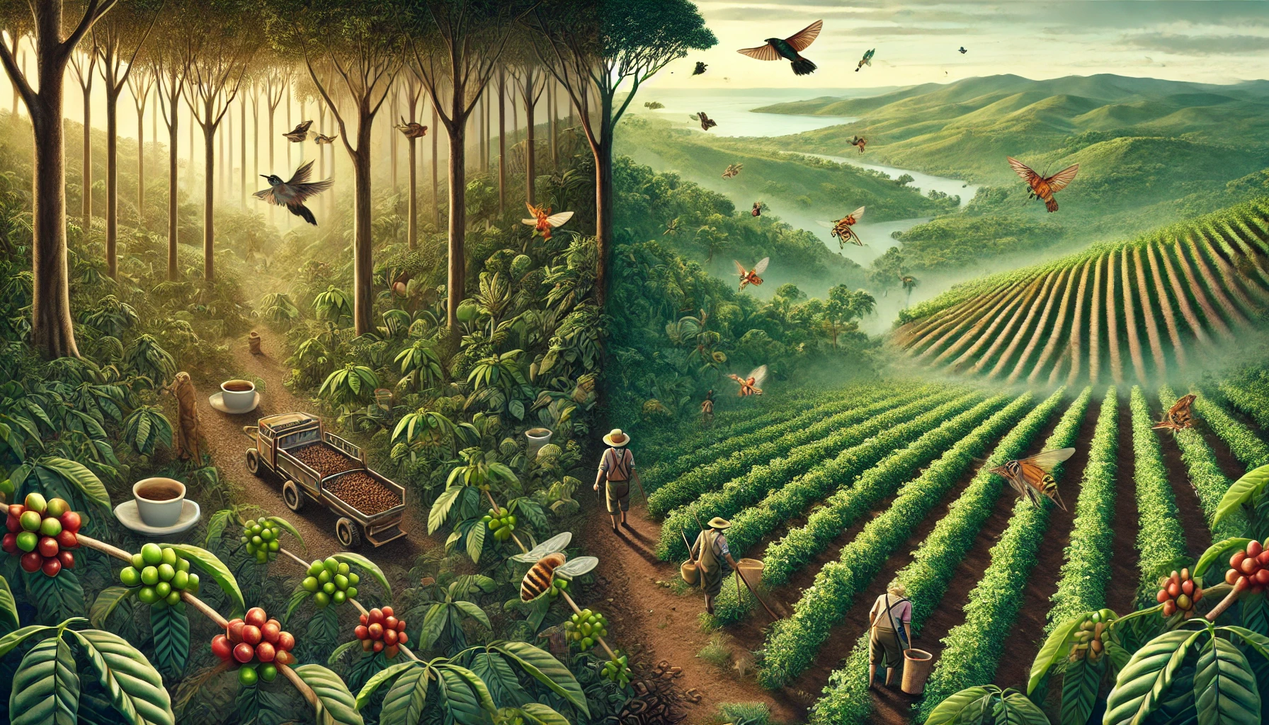Ronronar Rugido Café e Biodiversidade: A Importância das Florestas na Produção ...